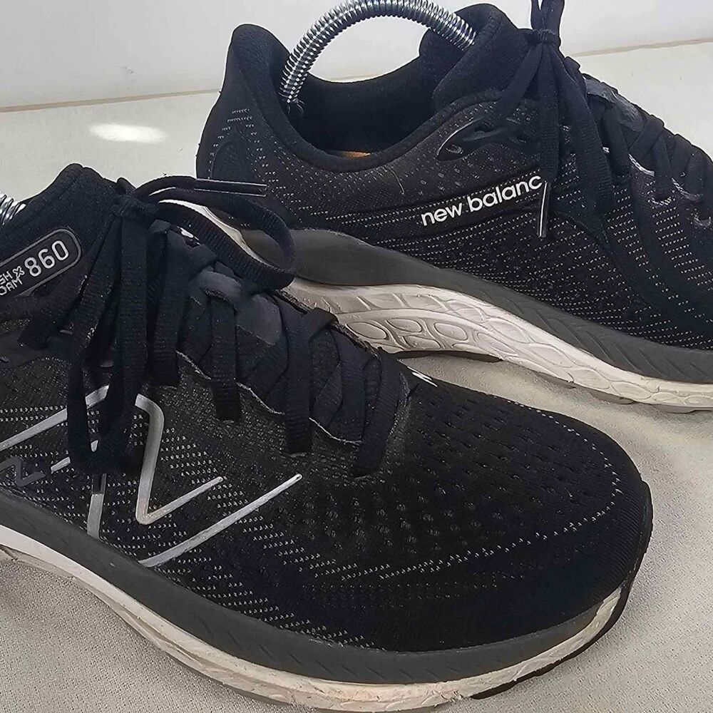 New Balance Unisex FF X 860 V13 W860K13 Black Running Shoes  -  Men's 10